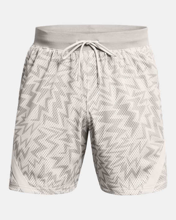 Men's Curry Mesh Shorts in White image number 4